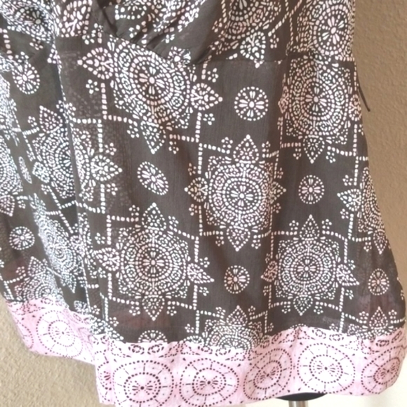 Lane Bryant Blouse Flutter Sleeve - Picture 2 of 5